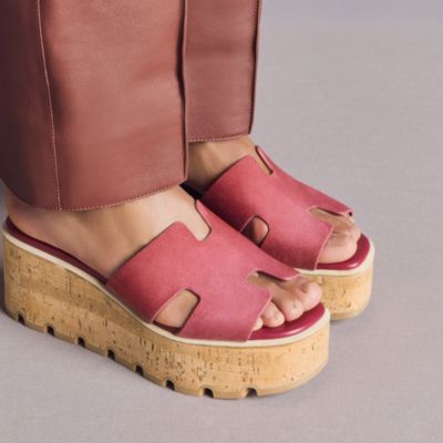 Pink - Hermès women's shoes & leather footwear | Hermès USA